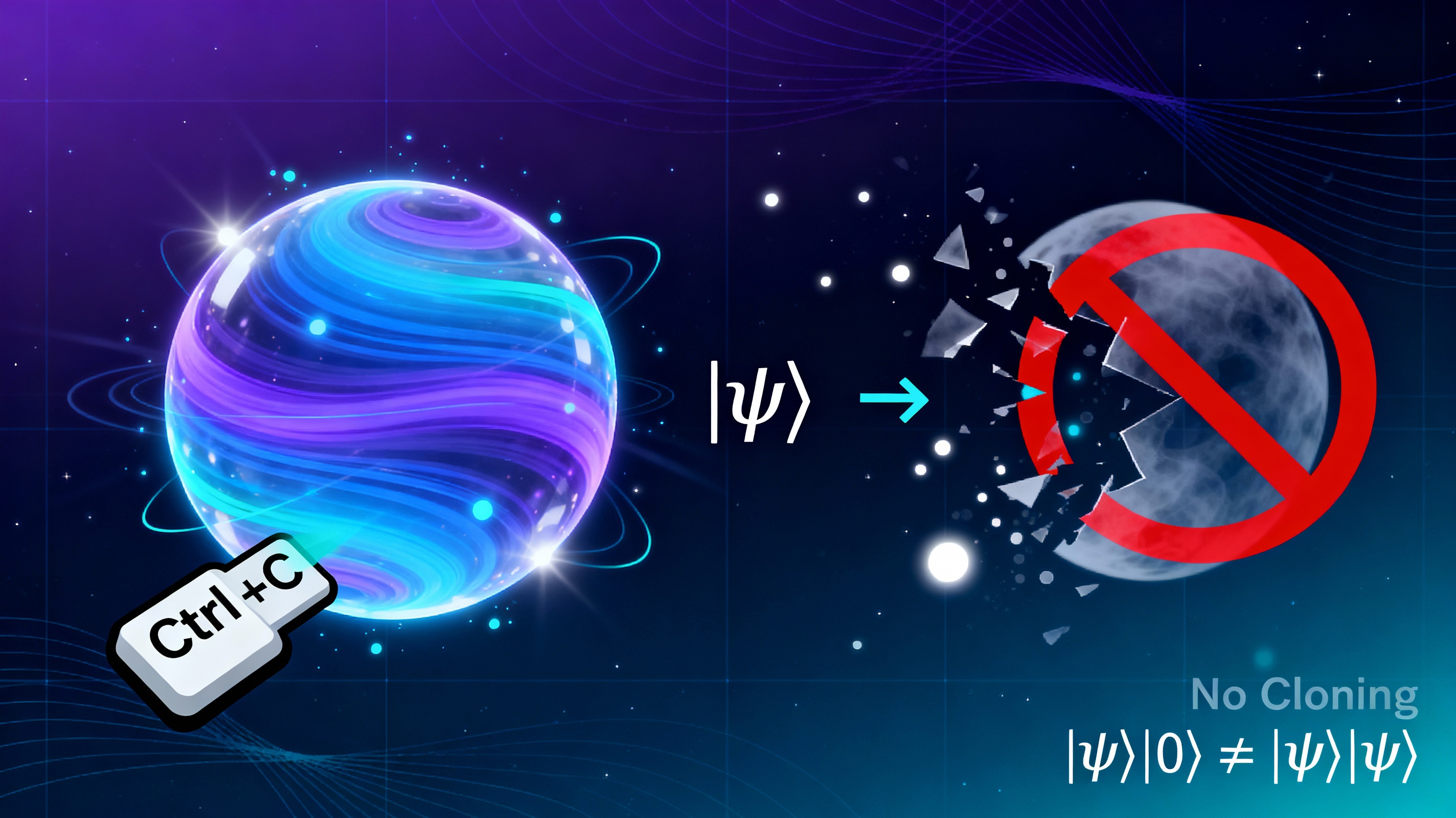 No-Cloning Theorem: Why quantum information cannot be copied